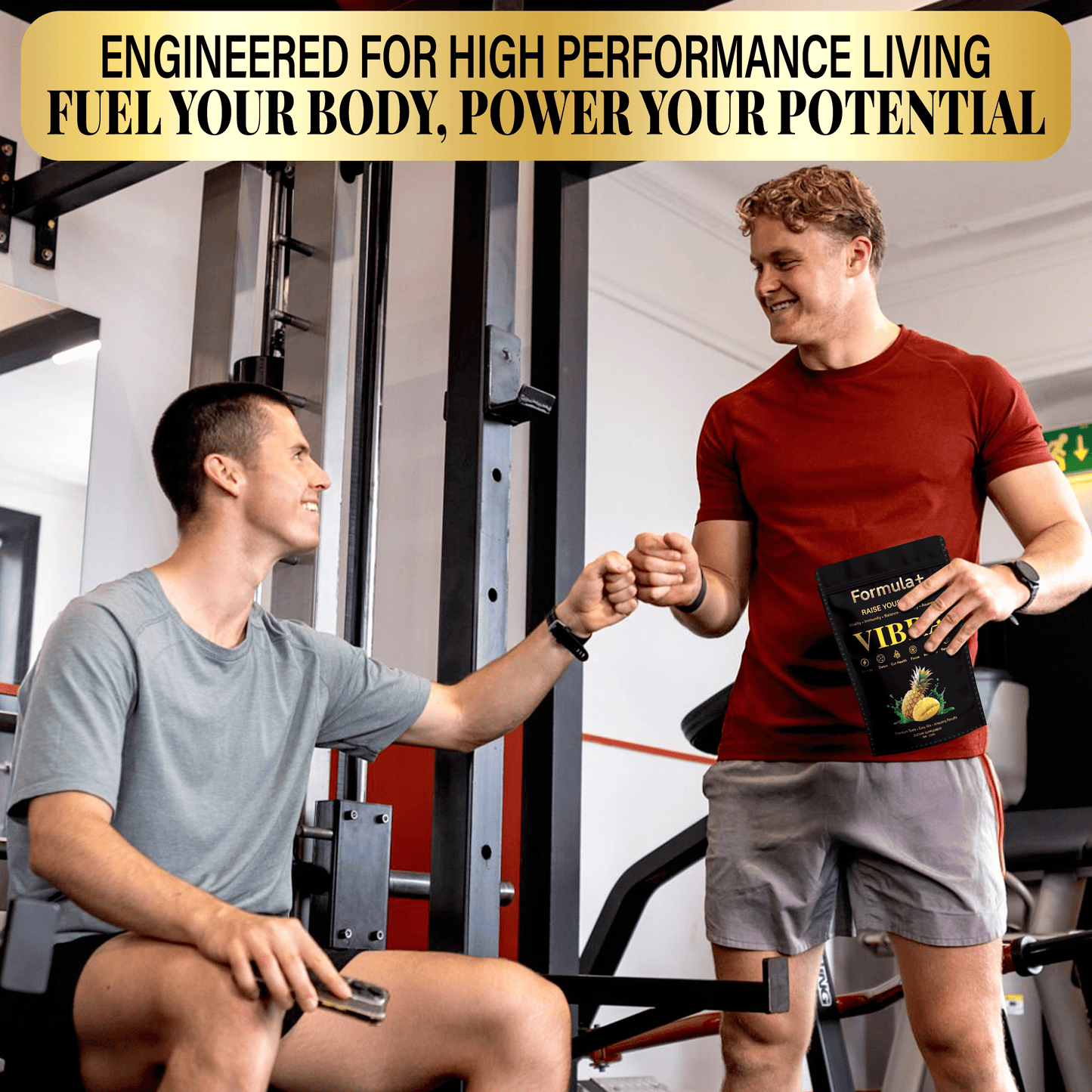 👉 VIBRA by Formula+ | Tropical Daily Greens Powder - FORMULA+