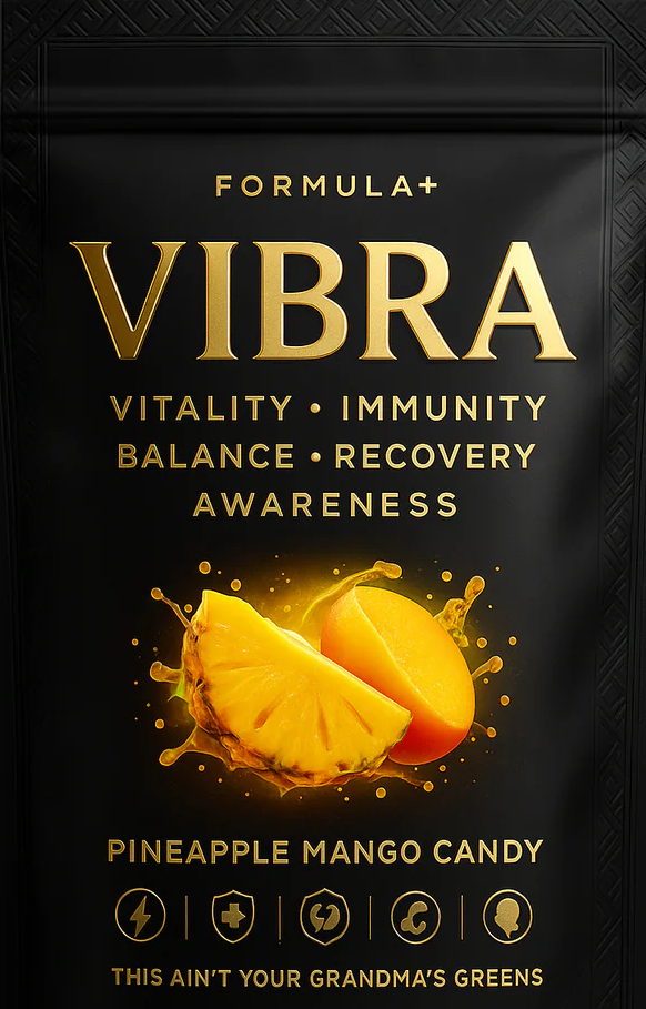 👉 VIBRA by Formula+ | Tropical Daily Greens Powder