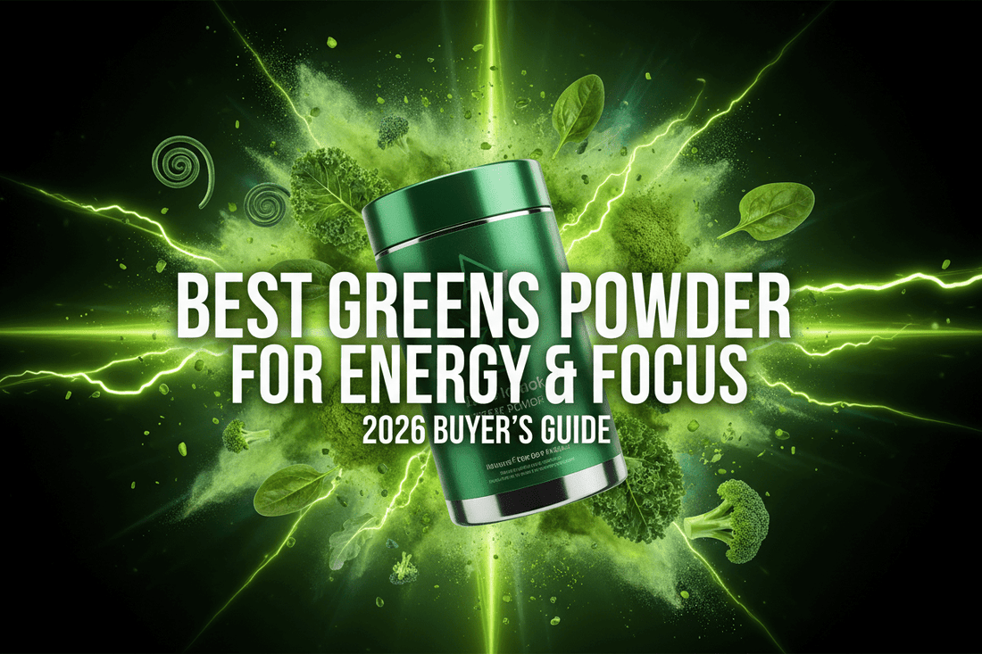 Best Greens Powder for Energy & Focus (2026 Buyer’s Guide) - FORMULA+