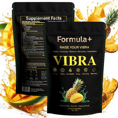 👉 VIBRA by Formula+ | Tropical Daily Greens Powder