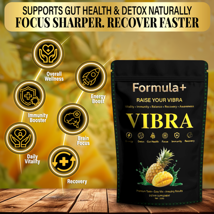 👉 VIBRA by Formula+ | Tropical Daily Greens Powder