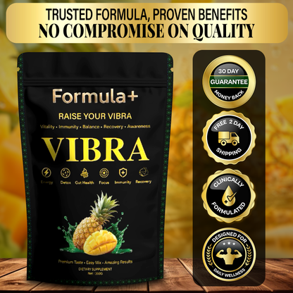 👉 VIBRA by Formula+ | Tropical Daily Greens Powder