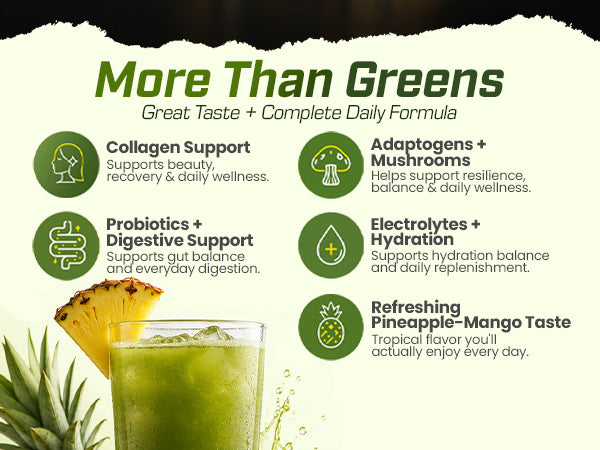 VIBRA Daily Greens | Energy, Focus & Daily Wellness