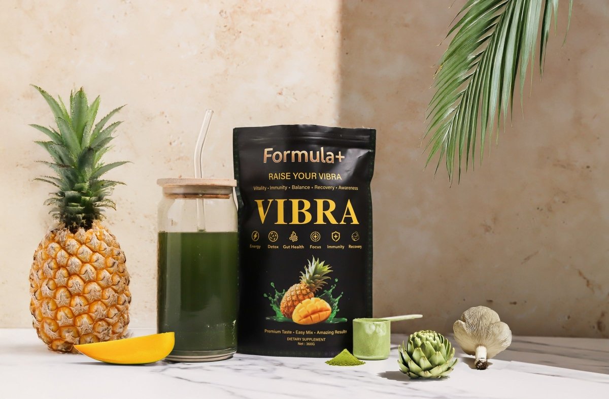 👉 VIBRA by Formula+ | Tropical Daily Greens Powder - FORMULA+