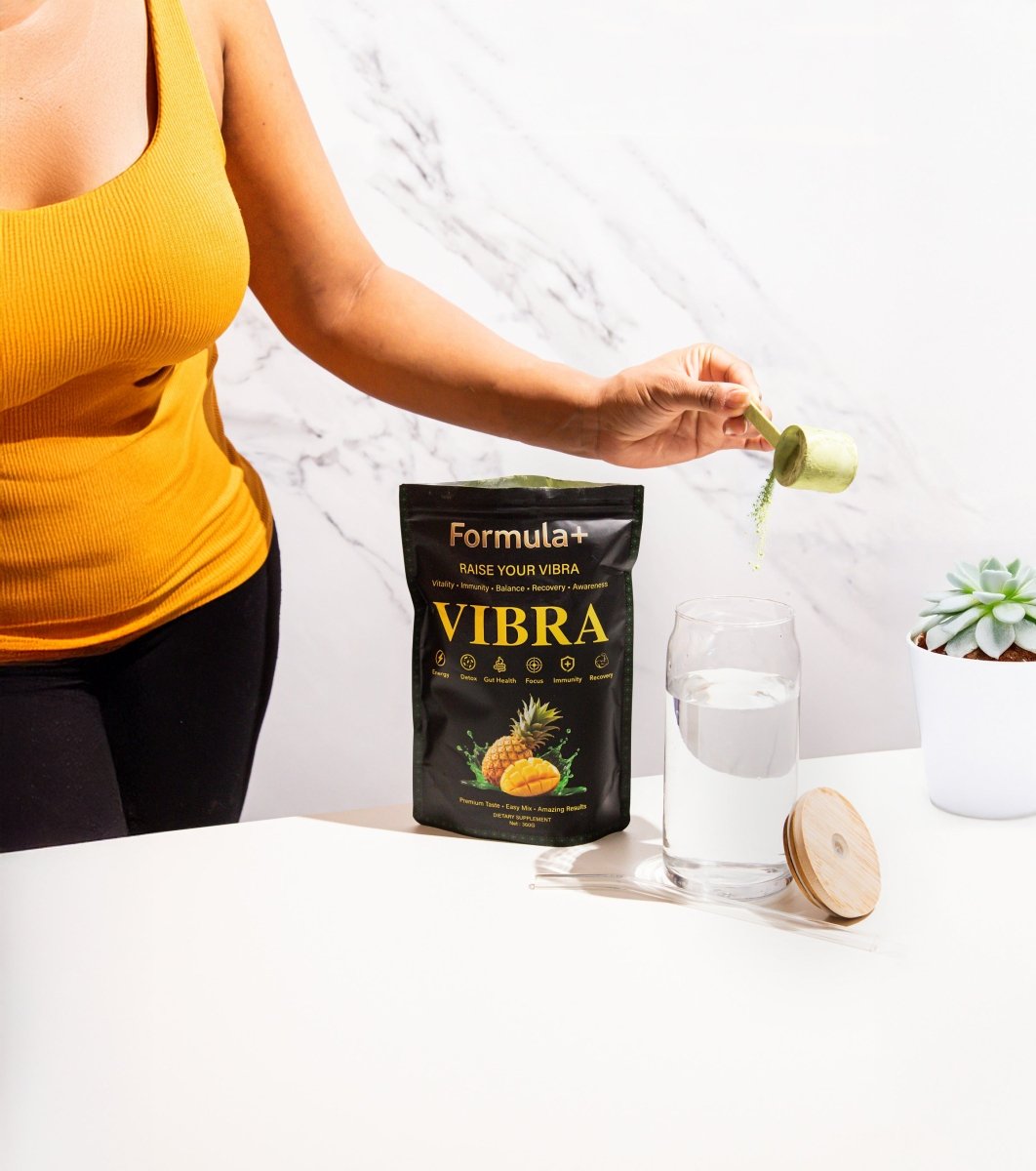 👉 VIBRA by Formula+ | Tropical Daily Greens Powder - FORMULA+