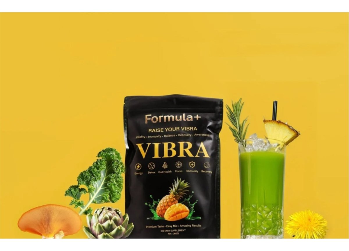 👉 VIBRA by Formula+ | Tropical Daily Greens Powder - FORMULA+