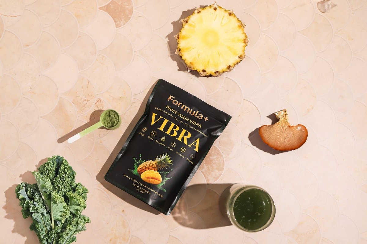 👉 VIBRA by Formula+ | Tropical Daily Greens Powder - FORMULA+