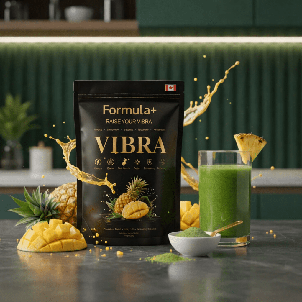 VIBRA Daily Greens | Energy, Focus & Burnout - FORMULA+